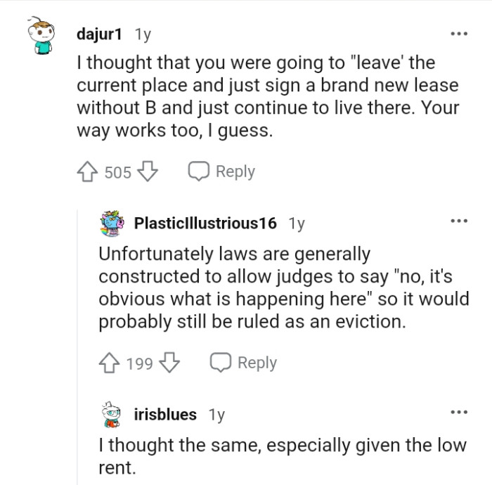 Leaving the current place and signing a brand new lease