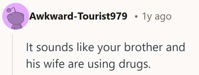 This take pushes the conversation into uncomfortable territory, where money questions turn into concern.