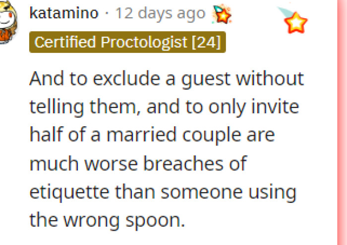 It's very clear which side the commenters stand on, as they are coming hard for the in-laws.