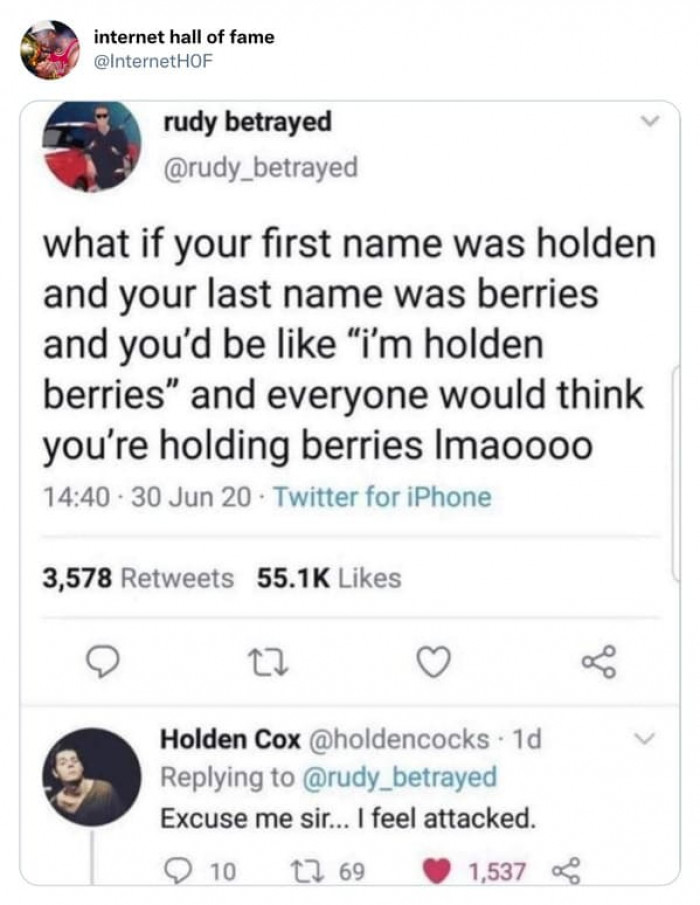 45. Someone Feels Attacked Already