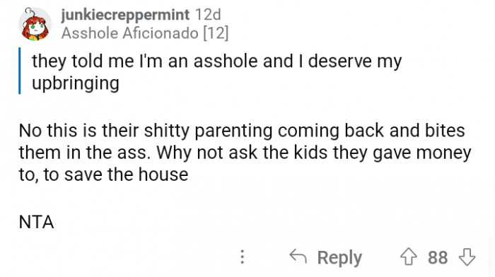 15. Time really would return what you gave.