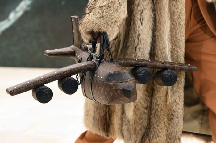 25. Airplane-shaped luggage