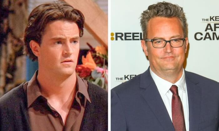 12. Matthew Perry acted as Chandler Bing from Friends in the year 1994 to 2004