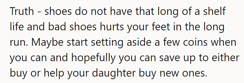 Sole truth: Bad shoes = bad news for feet. Time to save up for fresh kicks!