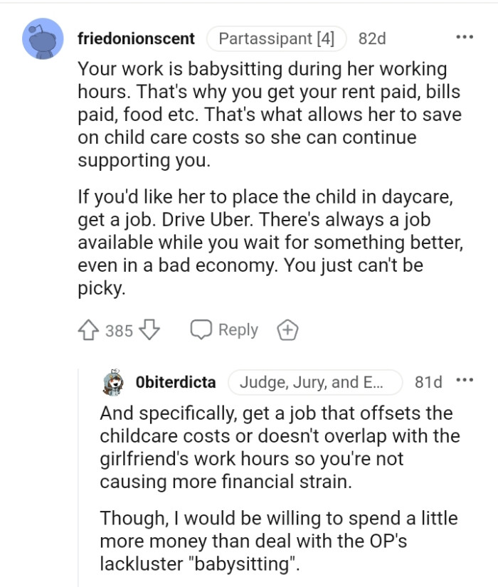 There is always a job available while you wait for something better.