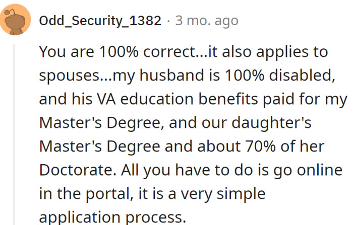 The application process is simple.