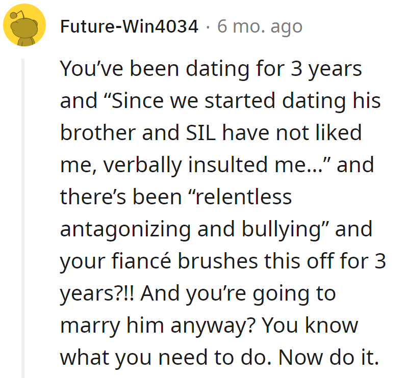 Three years of insults and bullying? Time for a sequel: 'Fiancé-Free and Fabulous.'