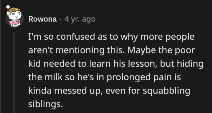 Was it too much? Maybe. That's for their parents to handle now. Reddit did its part.