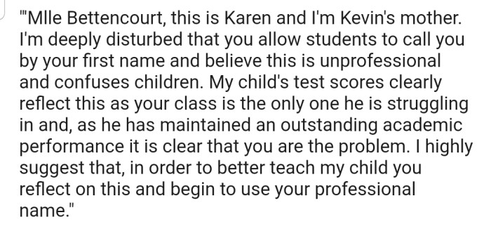 Here's the Mom's First Email