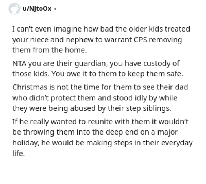 Ensuring the safety of the children is the main concern