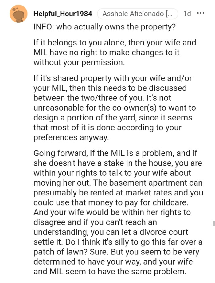 This needs to be discussed with each other