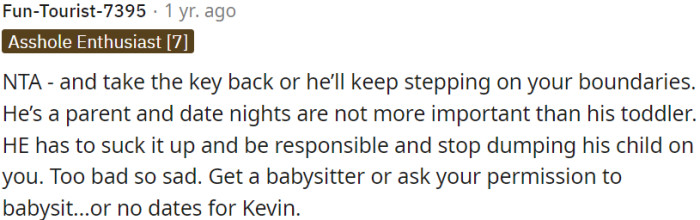 OP should set boundaries with his brother and take back the key to his house