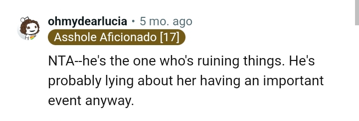 We've gathered some of the most upvoted comments from other Redditors for you to read through below