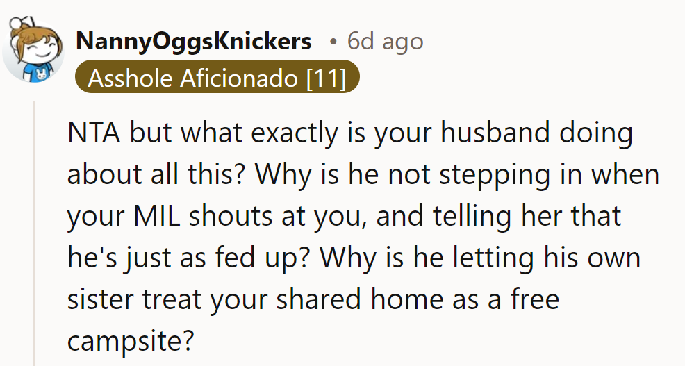 No more free camping; it's family intervention time.