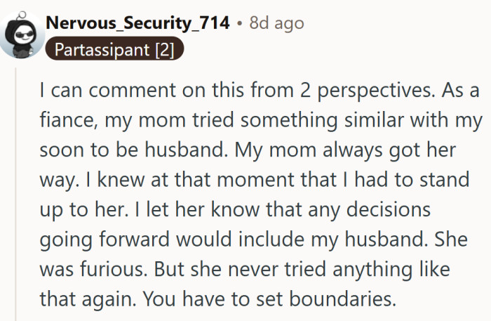Sometimes the only thing that gets through to a controlling parent is the word “no”—said like you mean it.