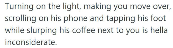 Anyone would lose patience after being treated like background noise to someone’s caffeine fix.