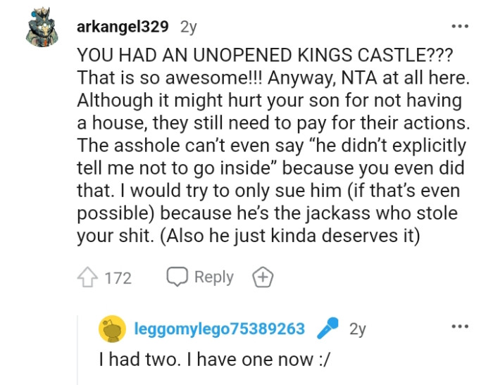 They still need to pay for their actions