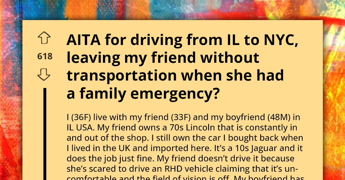 Woman at Odds with Her Friend After Embarking on Trip to NYC, Leaving Her Friend Stranded Without Transportation During Family Emergency
