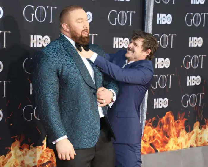He also got his revenge, but we believe Hafþór Júlíus Björnsson, The Mountain, was just humoring him