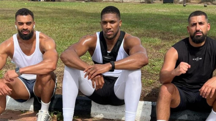 Security and seating arrangement details for Anthony Joshua during the accident