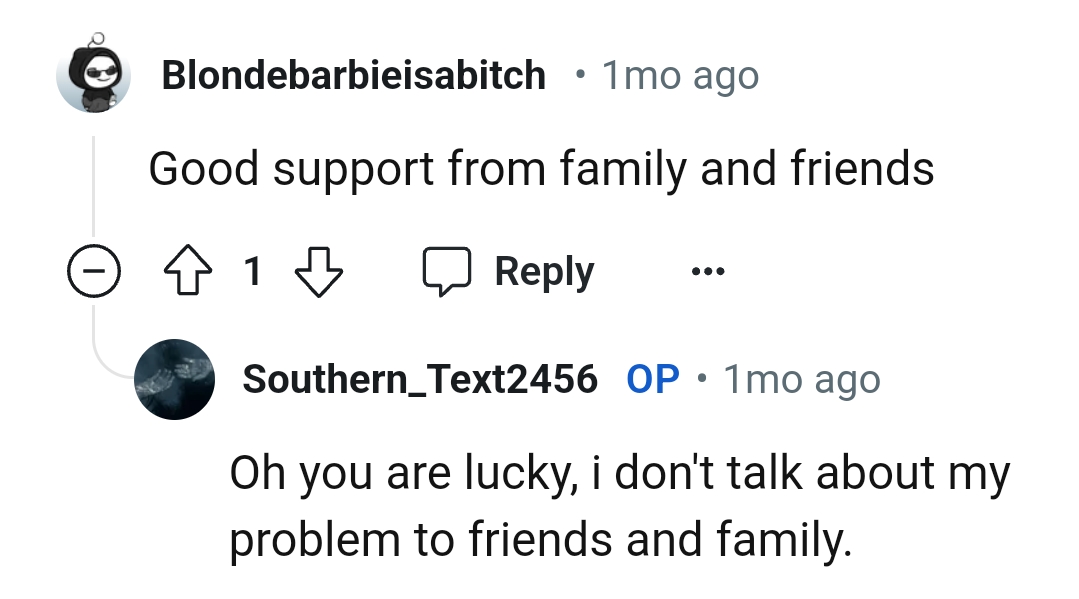 The OP Doesn't Share Their Problem