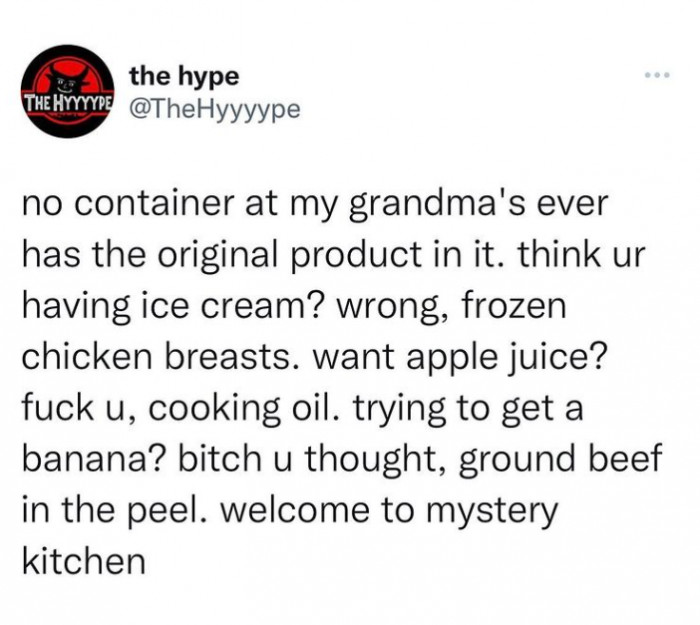 33. Grandmas are the OG recyclers