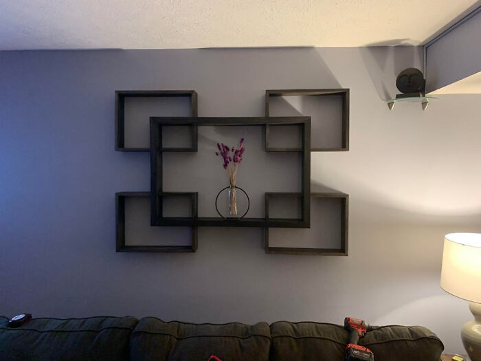 "Told My Wife There Was No Way She Was Going To Pay $150 For A Shelf I Can Build Myself For $300. Showed Her"