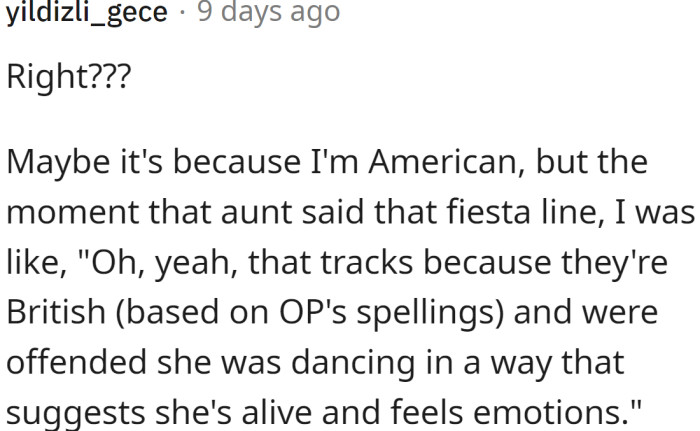 Yeah, British are allergic to emotions.