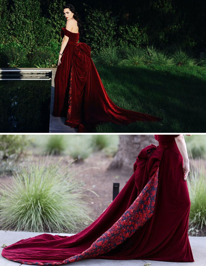 38. Made A Dress For The 'Gilded Glamour' Met Gala Theme.