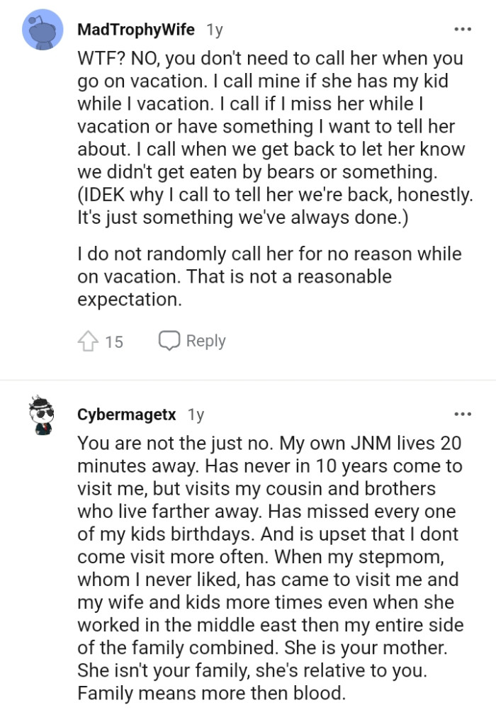 And the comments roll in...