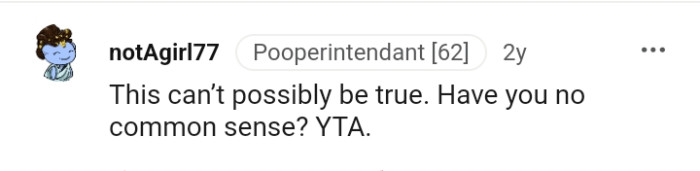 This Redditor wants to know what happened to OP's common sense