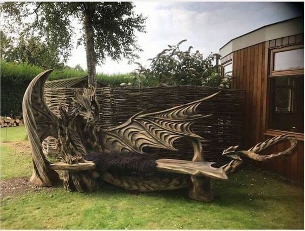 5. “Dragon Bench By Igor Loskutow”