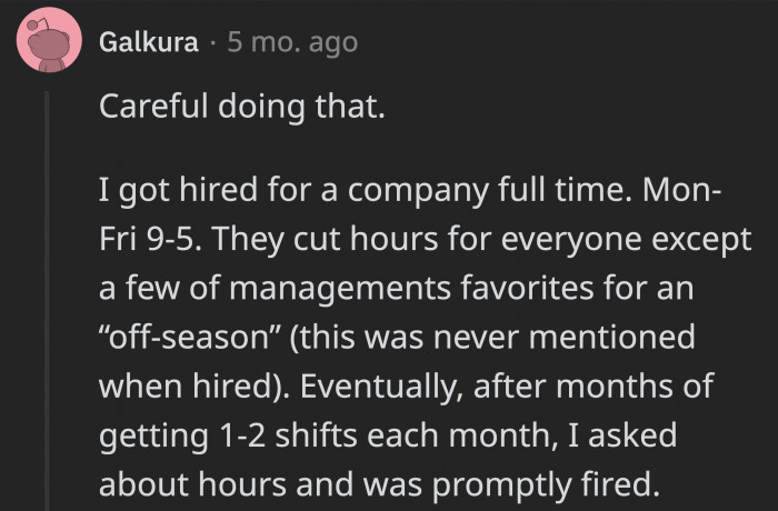 When it comes to exposing someone from companies or companies themselves, a Redditor...