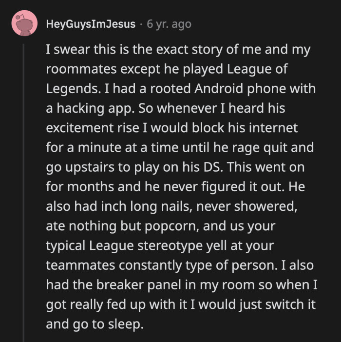 Good to know that modern solutions also work on neanderthals.