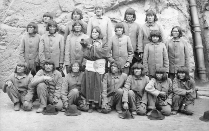 In 1895, A Group Of Hopi Men Were Detained At Alcatraz For Seven Months On Sedition Charges