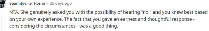 15. An earnest and thoughtful response