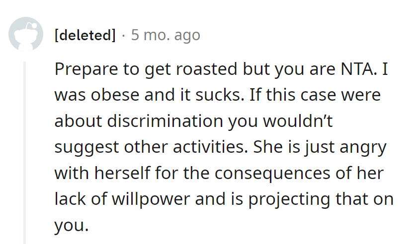 Offering Options Isn't Discrimination; It's Called Being Flexible. She's Just Bench-Pressing Her Insecurities onto Him.