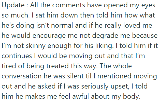 The OP added an update: