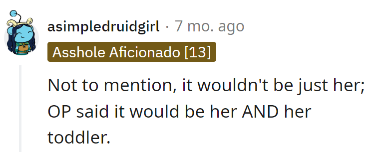 It's not a sleepover; it's a toddler takeover. The home is not a daycare, and OP's not handing out keys to the kiddie crew.