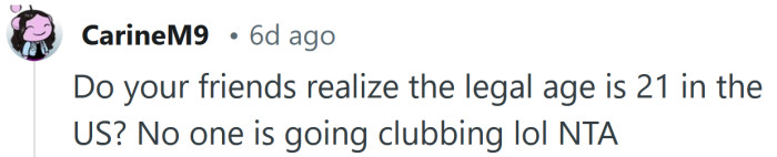 Do they realize they're underage too?