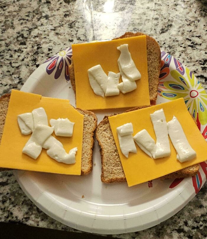 "I Made This A Good While Back. Called It "Mayo Cheesy Bread". It Was Really Bad"