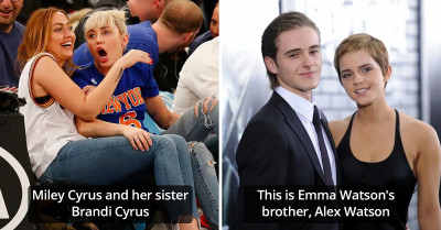 30+ Siblings of Famous Celebrities Fans May Not Be Aware Of Because They Aren’t As Popular