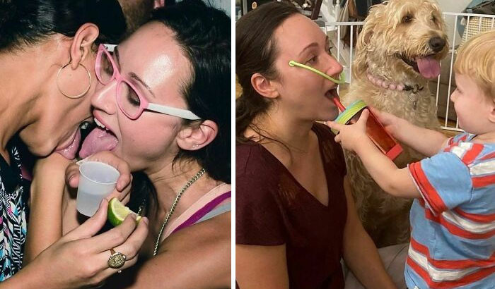 38. From Body Shots To Sippy Cups. From Tequila To Backwash