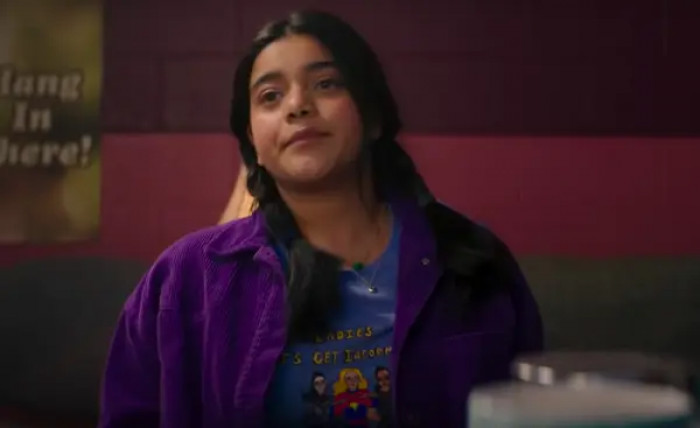 2. Iman Vellani has read all the Ms. Marvel comics when she was in high school, and even dressed up as her once for Halloween. However, she did not send in her audition tape when a casting call came up, courtesy of her aunt who sent the details through Whatsapp.