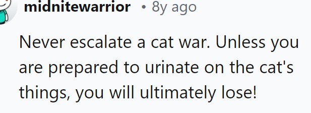 A Redditor said the OP shouldn't have started a war because they'll undoubtedly lose