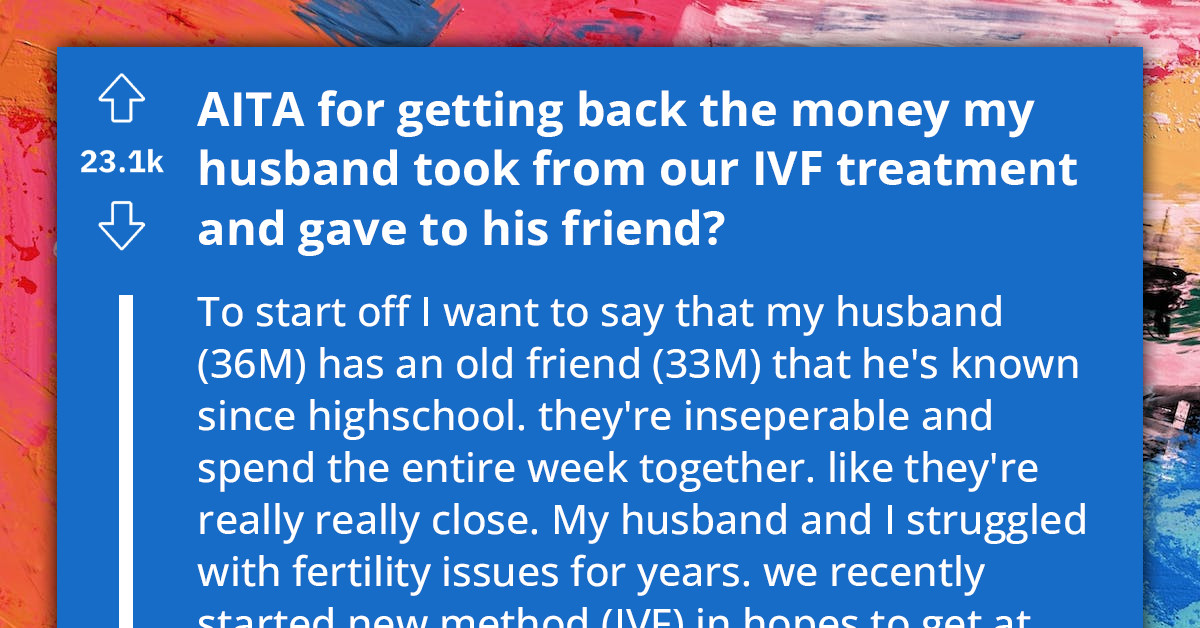 Woman Left Stunned As Husband Secretly Withdraws Her Savings For IVF Treatment To Fund His Friend's Car Purchase