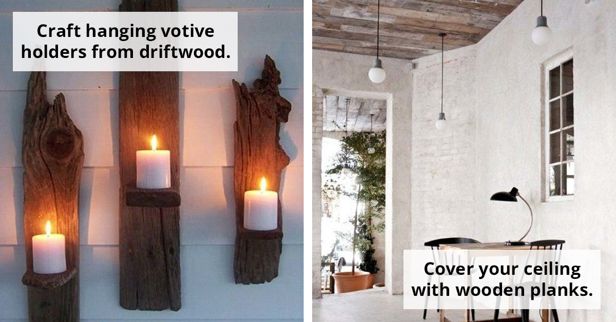 Transform Your Old Wood Into Something Amazing With These Ideas