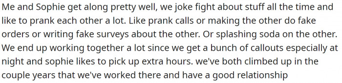 OP is a manager, and 