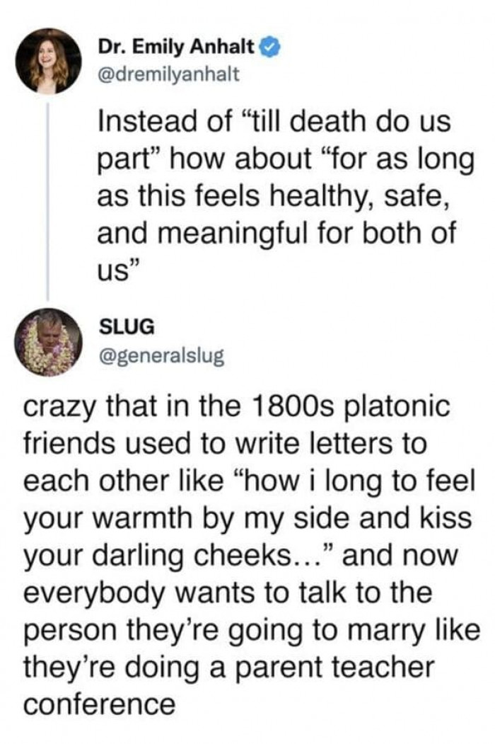 7. For as long as this feels safe, healthy and meaningful to us both