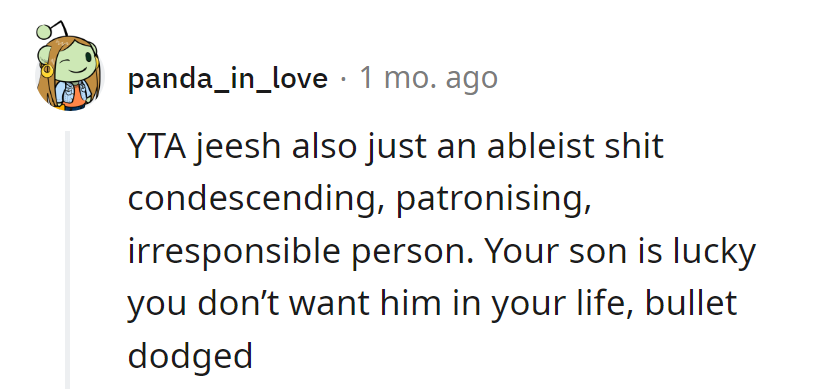 Dodging table scraps wasn't the only lucky break here...